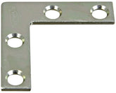 National Hardware 115BC Series N266-460 Corner Brace, 1-1/2 in L, 3/8 in W, 1-1/2 in H, Steel, Zinc, 0.07 Thick Material